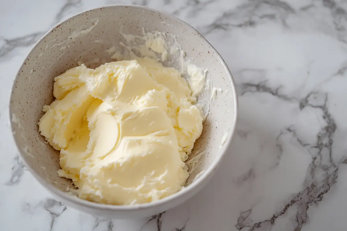 Creaming butter for coffee cake