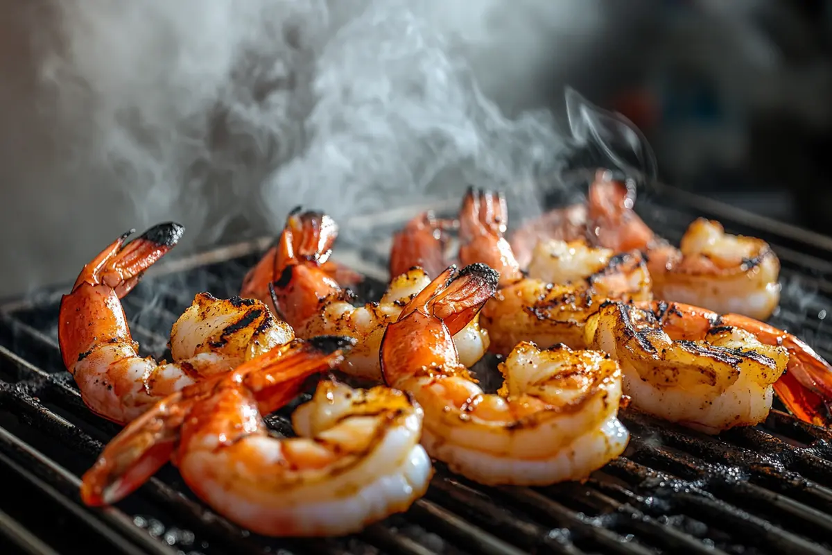 Grilling Shrimp on a Gas Grill